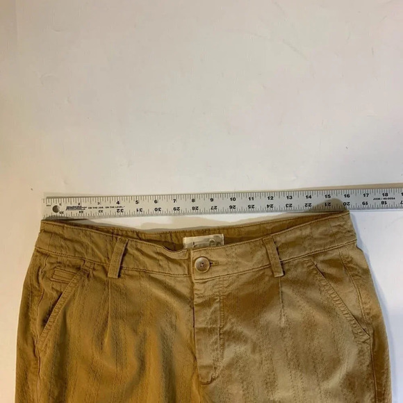 Anthropologie Women's Scout Slim Pleated Straight Leg Ankle Pants Size 31 - Picture 11 of 14